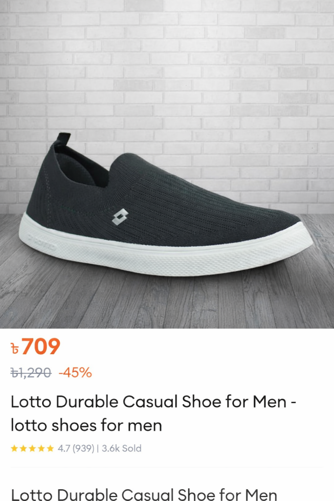 Lotto Durable Casual Shoe for Men
